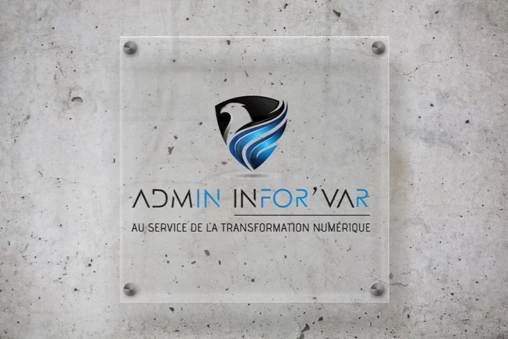 Admin Infor Var La-crau, logo, identité visuelle